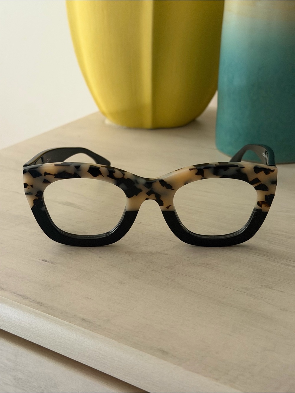 THIERRY LASRY - “CONCUBINY” -  TORTOISE & BLACK EYEGLASS FRAMES FOR WOMEN